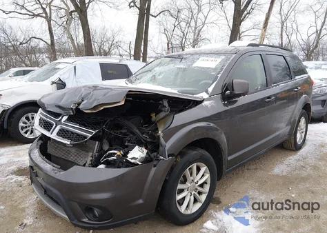 2017 Dodge Journey Sxt z USA, uszkodzony, nr VIN 3C4PDCBG0HT510216